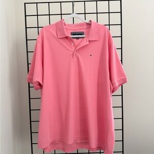 Crown & Ivy Vibrant Pink Polo Shirt